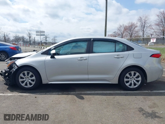 2021 Toyota Corolla LE with VIN 5YFEPMAE8MP219500, listed as a IAAI auction lot 41918596 with 105,576 mi miles and . Bid and sale history available at DreamBid. Image 14.