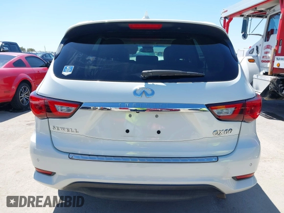 2016 Infiniti QX60 with VIN 5N1AL0MMXGC511972, listed as a IAAI auction lot 41979787 with 127,298 mi miles and . Bid and sale history available at DreamBid. Image 16.