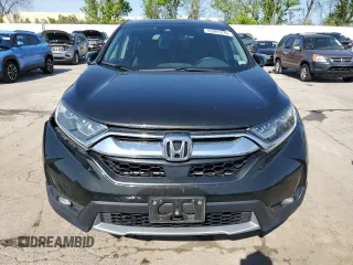 2017 Honda CR-V EX-L with VIN 2HKRW2H80HH640428, listed as a Copart auction lot 53901235 with 96,750 mi miles and Salvage Title. Bid and sale history available at carsss.com. Image 5.