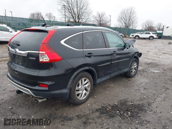 2015 Honda CR-V EX-L with VIN 5J6RM4H77FL044261, listed as a IAAI auction lot 41865353 with Not Provided miles. Bid and sale history available at carsss.com. Image 4.