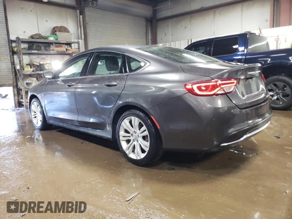 2015 Chrysler 200 Limited with VIN 1C3CCCAB2FN561936, listed as a Copart auction lot 50036425 with 122,634 mi miles and Salvage Title. Bid and sale history available at carsss.com. Image 2.