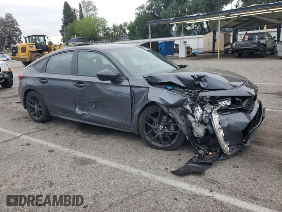 2025 Honda Civic Sport z VIN 19XFL2H83SE010135, wystawiony jako Copart lot #53085035 z przebiegiem 4183 mil mil oraz Szkoda całkowita • Salvage title. Historia ofert i sprzedaży dostępna na DreamBid. Obrazek 4.