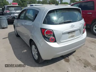 2013 Chevrolet Sonic LT with VIN 1G1JC6SH4D4120148, listed as a IAAI auction lot 42053784 with 166,369 mi miles. Bid and sale history available at carsss.com. Image 3.