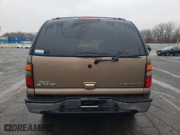 2003 Chevrolet Tahoe LS with VIN 1GNEC13Z33J329603, listed as a Copart auction lot 83828254 with 193,849 mi miles and Salvage Title. Bid and sale history available at carsss.com. Image 6.
