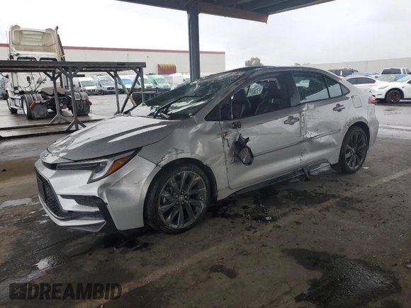 2024 Toyota Corolla XSE with VIN 5YFT4MCE4RP213052, listed as a Copart auction lot 49008235 with 11,335 mi miles and Salvage Title. Bid and sale history available at carsss.com. Image 1.