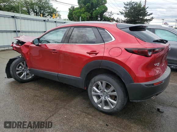2023 Mazda CX-30 S Select with VIN 3MVDMBBMXPM537207, listed as a Copart auction lot 57724725 with 18,353 mi miles and Salvage title. Bid and sale history available at DreamBid. Image 2.