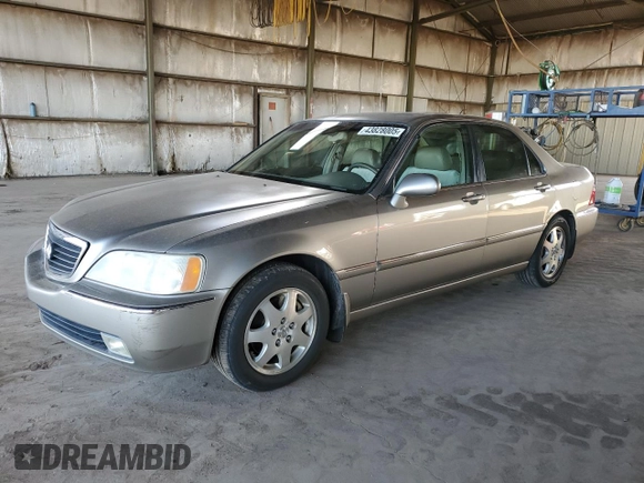 2002 Acura RL z VIN JH4KA96522C015919, wystawiony jako Copart lot #43828005 z przebiegiem 242 344 mil mil oraz Szkoda całkowita • Salvage title. Historia ofert i sprzedaży dostępna na DreamBid. Obrazek 1.