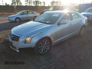 2013 Cadillac ATS Luxury with VIN 1G6AH5S37D0126611, listed as a IAAI auction lot 40982726 with 127,572 mi miles. Bid and sale history available at carsss.com. Image 20.