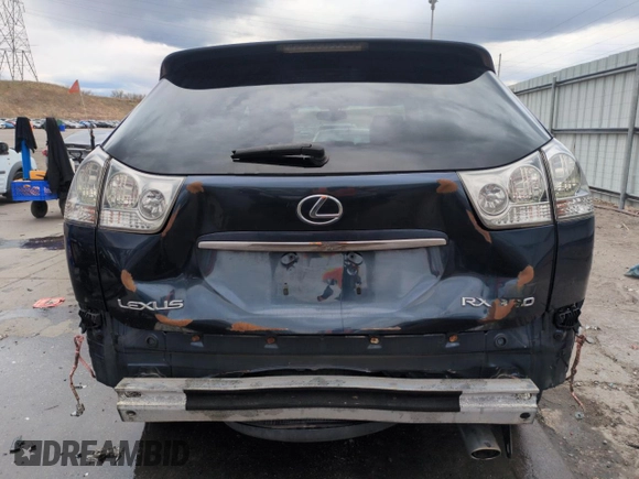 2006 Lexus RX 330 with VIN 2T2HA31U36C104267, listed as a Copart auction lot 50784835 with 217,425 mi miles and Salvage title. Bid and sale history available at DreamBid. Image 6.