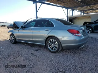 2016 Mercedes-Benz C 300 with VIN 55SWF4JB7GU109002, listed as a Copart auction lot 58001245 with 109,289 mi miles and Salvage title. Bid and sale history available at DreamBid. Image 2.