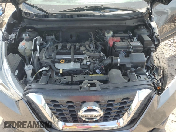 2020 Nissan Kicks S z VIN 3N1CP5BV9LL539063, wystawiony jako Copart lot #56322625 z przebiegiem 78 335 mil mil oraz Szkoda całkowita • Salvage title. Historia ofert i sprzedaży dostępna na DreamBid. Obrazek 11.