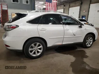 2011 Lexus RX 350 with VIN 2T2BK1BA6BC102910, listed as a Copart auction lot 60153935 with 132,626 mi miles and Salvage title. Bid and sale history available at DreamBid. Image 3.