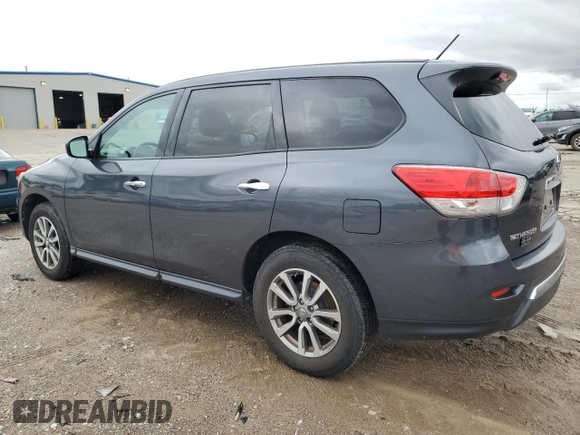 2013 Nissan Pathfinder S with VIN 5N1AR2MN1DC603471, listed as a Copart auction lot 55277185 with 126,297 mi miles and Clean Title. Bid and sale history available at carsss.com. Image 2.