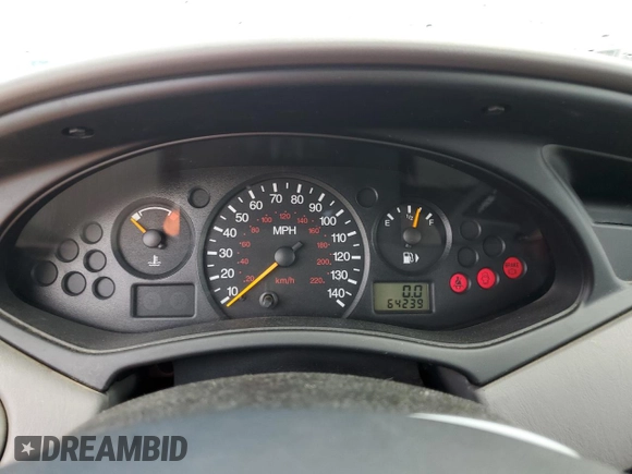 2001 Ford Focus LX with VIN 1FAFP33P91W363174, listed as a Copart auction lot 51299785 with 64,239 mi miles and Salvage Title. Bid and sale history available at carsss.com. Image 9.