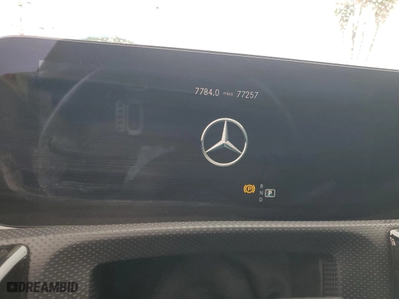 2021 Mercedes-Benz CLA with VIN W1K5J4GBXMN151685, listed as a Copart auction lot 48045045 with 77,257 mi miles and Salvage Title. Bid and sale history available at carsss.com. Image 9.