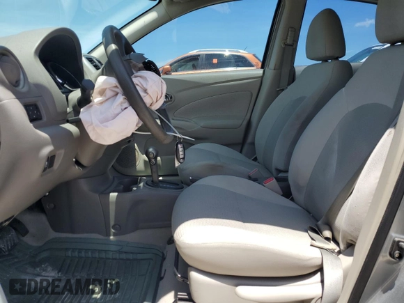 2013 Nissan Versa SV with VIN 3N1CN7AP8DL887524, listed as a Copart auction lot 61594045 with 92,094 mi miles and Salvage title. Bid and sale history available at DreamBid. Image 7.