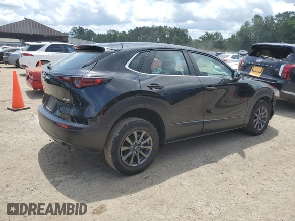 2023 Mazda CX-30 S with VIN 3MVDMBAM6PM513651, listed as a Copart auction lot 57432955 with 49,851 mi miles and Salvage title. Bid and sale history available at DreamBid. Image 3.