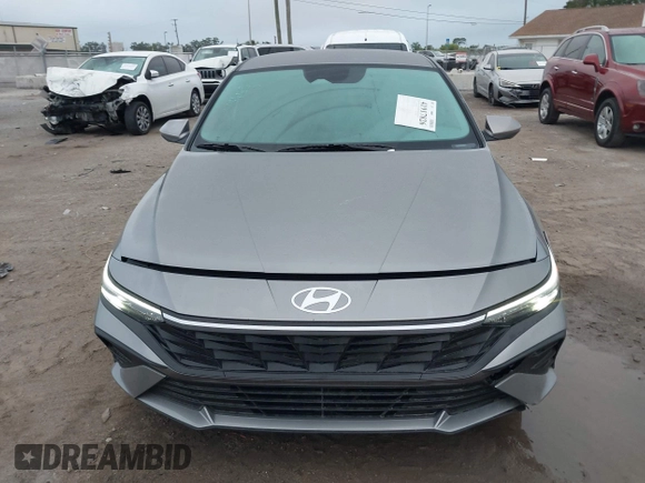 2024 Hyundai Elantra SEL with VIN KMHLM4DG9RU753995, listed as a IAAI auction lot 41917826 with 10,258 mi miles. Bid and sale history available at carsss.com. Image 12.