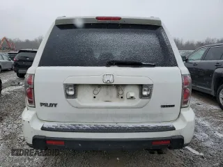 2006 Honda Pilot EX-L with VIN 2HKYF18716H530224, listed as a Copart auction lot 45925625 with 333,299 mi miles and Salvage Title. Bid and sale history available at DreamBid. Image 6.