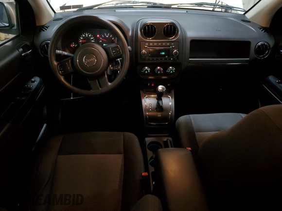 2013 Jeep Compass Sport with VIN 1C4NJDBB3DD271450, listed as a Copart auction lot 50958575 with 90,607 mi miles and Salvage Title. Bid and sale history available at carsss.com. Image 8.