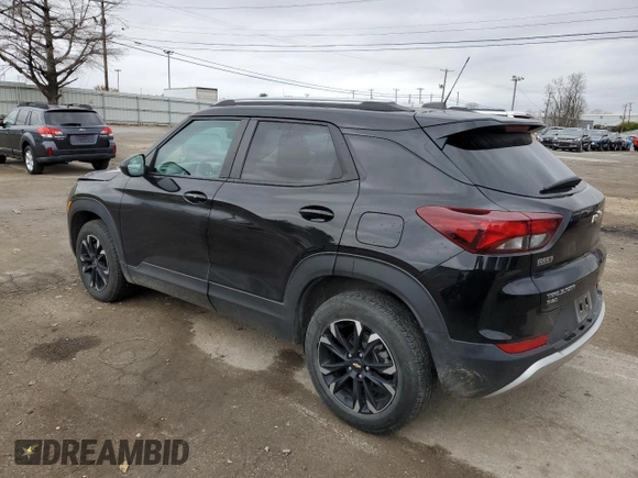 2021 Chevrolet TrailBlazer LT with VIN KL79MRSL4MB162289, listed as a Copart auction lot 76248583 with 47,377 mi miles and Salvage Title. Bid and sale history available at DreamBid. Image 2.