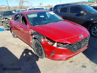 2023 Hyundai Elantra Preferred with VIN KMHLM4AG2PU465415, listed as a IAAI auction lot 41709653 with 12,732 mi miles. Bid and sale history available at carsss.com. Image 1.