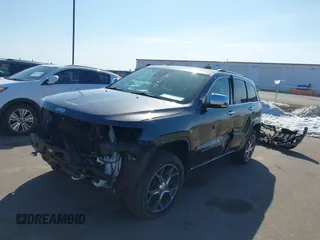 2019 Jeep Grand Cherokee Overland with VIN 1C4RJFCGXKC640377, listed as a IAAI auction lot 41721196 with 79,745 mi miles. Bid and sale history available at carsss.com. Image 2.