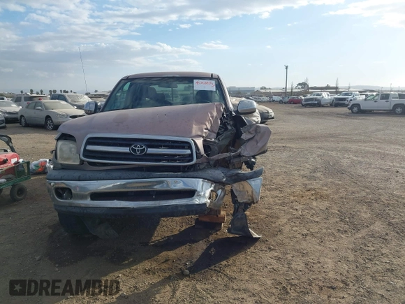 2000 Toyota Tundra SR5 with VIN 5TBRT3411YS002814, listed as a IAAI auction lot 41253815 with 155,327 mi miles and . Bid and sale history available at DreamBid. Image 12.