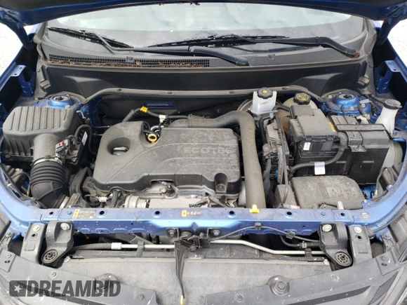 2019 Chevrolet Equinox LT with VIN 3GNAXKEV1KS521408, listed as a Copart auction lot 52969055 with 56,978 mi miles and Salvage Title. Bid and sale history available at DreamBid. Image 12.