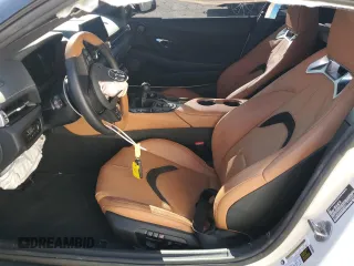 2024 Toyota GR Supra 3.0 with VIN WZ1DB0G03RW065227, listed as a Copart auction lot 47480945 with 0 mi miles and Salvage Title. Bid and sale history available at carsss.com. Image 7.