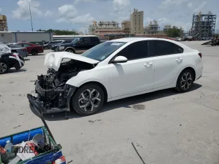 2021 Kia Forte LXS with VIN 3KPF24AD6ME334222, listed as a Copart auction lot 59055525 with Not provided miles and Salvage title. Bid and sale history available at DreamBid. Image 1.