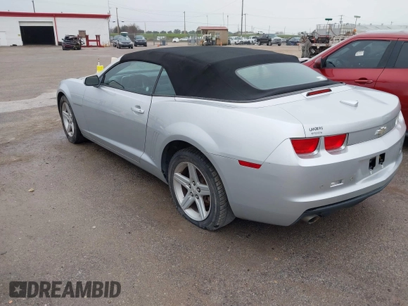 2011 Chevrolet Camaro 1LT with VIN 2G1FB3DD1B9186510, listed as a IAAI auction lot 41495382 with 181,483 mi miles and . Bid and sale history available at DreamBid. Image 3.