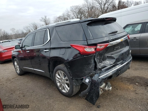 2022 Chevrolet Traverse High Country with VIN 1GNEVKKW1JJ237409, listed as a Copart auction lot 81623993 with 51,556 mi miles and Salvage Title. Bid and sale history available at carsss.com. Image 2.