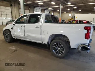 2022 Chevrolet Silverado 1500 LT with VIN 1GCUDDET3NZ599141, listed as a Copart auction lot 68729434 with 72,366 mi miles and Salvage Title. Bid and sale history available at DreamBid. Image 2.