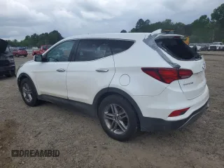 2017 Hyundai Santa Fe 2.4L z VIN 5XYZTDLB8HG429461, wystawiony jako Copart lot #53668375 z przebiegiem 97 447 mil mil oraz Czysty tytuł • Clean title. Historia ofert i sprzedaży dostępna na DreamBid. Obrazek 2.