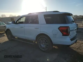 2022 Ford Expedition Limited z VIN 1FMJU2AT0NEA31719, wystawiony jako Copart lot #53566575 z przebiegiem 41 753 mil mil oraz Szkody całkowita. Historia ofert i sprzedaży dostępna na DreamBid. Obrazek 2.