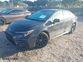 2024 Toyota Corolla Hybrid LE with VIN JTDBCMFEXR3055657, listed as a IAAI auction lot 41509116 with 16,833 mi miles. Bid and sale history available at carsss.com. Image 18.
