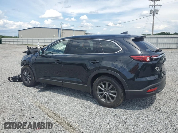 2021 Mazda CX-9 Touring with VIN JM3TCBCY1M0502319, listed as a Copart auction lot 56214825 with Not provided miles and Salvage title. Bid and sale history available at DreamBid. Image 2.