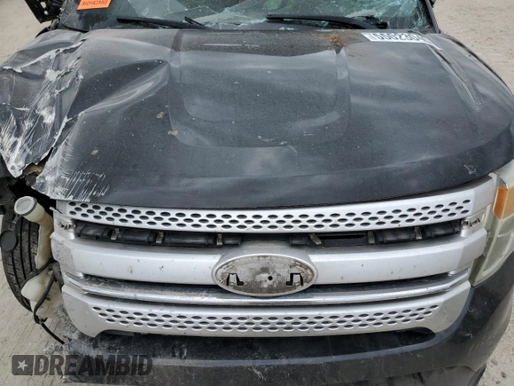 2013 Ford Explorer XLT with VIN 1FM5K7D88DGA05948, listed as a Copart auction lot 55023045 with Not Provided miles and Salvage Title. Bid and sale history available at DreamBid. Image 12.
