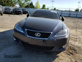 2008 Lexus IS 350 with VIN JTHBE262X85017724, listed as a Copart auction lot 57172125 with 144,018 mi miles and Salvage title. Bid and sale history available at DreamBid. Image 5.