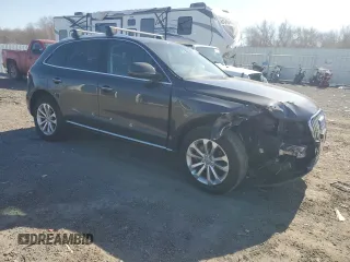 2016 Audi Q5 Premium with VIN WA1C2BFP4GA029247, listed as a Copart auction lot 53309645 with 91,151 mi miles and Salvage Title. Bid and sale history available at carsss.com. Image 4.