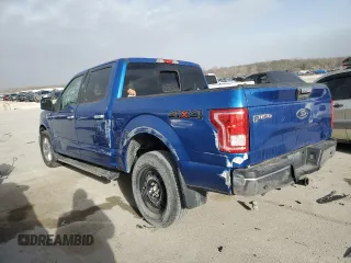 2015 Ford F-150 XLT with VIN 1FTEW1EG9FFA55293, listed as a Copart auction lot 49317975 with 157,910 mi miles and Salvage Title. Bid and sale history available at carsss.com. Image 2.