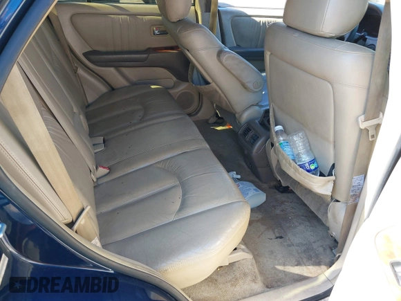 2003 Lexus RX 300 with VIN JTJGF10U030160533, listed as a IAAI auction lot 41698069 with 246,687 mi miles and . Bid and sale history available at DreamBid. Image 8.