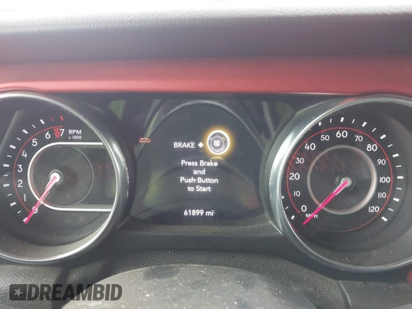 2020 Jeep Gladiator Rubicon with VIN 1C6JJTBG4LL178260, listed as a IAAI auction lot 42602460 with 61,899 mi miles and . Bid and sale history available at DreamBid. Image 7.