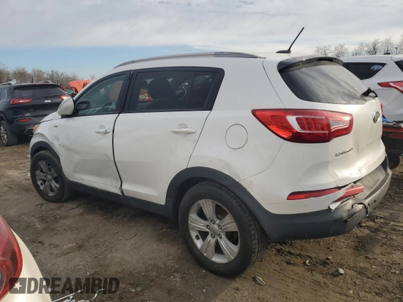 2012 Kia Sportage LX with VIN KNDPBCA23C7291809, listed as a Copart auction lot 46865525 with 145,634 mi miles and Salvage Title. Bid and sale history available at DreamBid. Image 2.