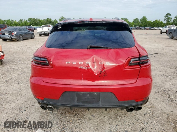 2017 Porsche Macan S z VIN WP1AB2A57HLB19788, wystawiony jako Copart lot #61986475 z przebiegiem Nie podano mil oraz Szkoda całkowita • Salvage title. Historia ofert i sprzedaży dostępna na DreamBid. Obrazek 6.