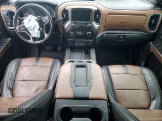 2020 Chevrolet Silverado 1500 High Country with VIN 3GCUYHED3LG287631, listed as a Copart auction lot 83808964 with 0 mi miles and Salvage Title. Bid and sale history available at carsss.com. Image 8.