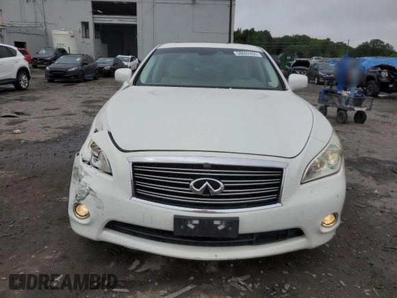 2012 Infiniti M z VIN JN1BY1AP2CM332668, wystawiony jako Copart lot #58692455 z przebiegiem 170 121 mil mil oraz Szkoda całkowita • Salvage title. Historia ofert i sprzedaży dostępna na DreamBid. Obrazek 5.