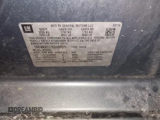 2014 Chevrolet Silverado 1500 LTZ with VIN 1GCVKSEC7EZ268271, listed as a IAAI auction lot 41589223 with 147,866 mi miles and . Bid and sale history available at DreamBid. Image 9.