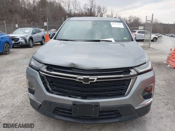 2023 Chevrolet Traverse LT Cloth with VIN 1GNEVGKW9PJ291370, listed as a IAAI auction lot 41678242 with 33,342 mi miles. Bid and sale history available at carsss.com. Image 12.